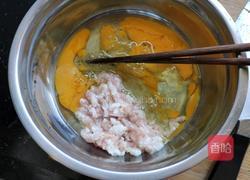 肉末蛋汤的做法图解2
