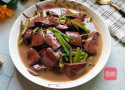 蒜香芹菜猪血的做法图解12