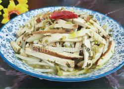 笋丝雪菜炒香干