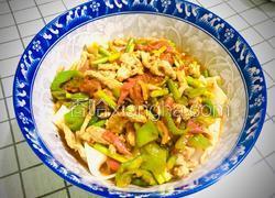 过油肉拌面