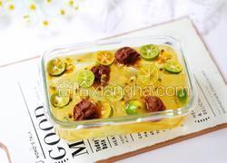 青柠百香果凉粉