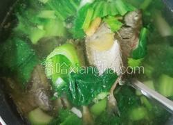 鲜甜的泥猛鱼芥菜汤