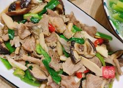 平菇炒肉的做法图解6