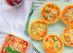 简单好吃～金枪鱼蛋挞&沙拉
