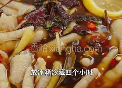 紫苏柠檬泡椒凤爪 口感独特超好吃 酸酸辣辣
