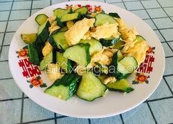 青瓜炒鸡蛋