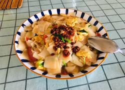 鸡蛋西红柿炒面片