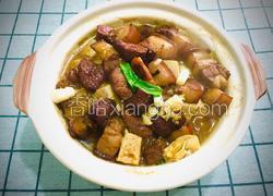 砂锅红烧肉炖豆腐土豆