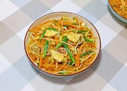 韭菜豆芽炒米粉