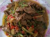 小炒牛肉