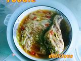 低脂金针菇蒸鸡腿的做法[图]