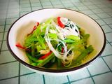 小白菜拌粉丝