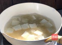 豆腐枸杞萝卜苗汤的做法图解6