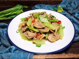 菜心梗炒肉