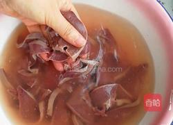 爆炒猪肝的做法图解2