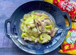 肉片炒丝瓜