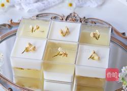 椰香茉莉双层布丁的做法图解12
