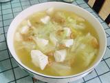 海米白菜豆腐汤