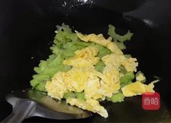 苦瓜炒鸡蛋的做法图解9
