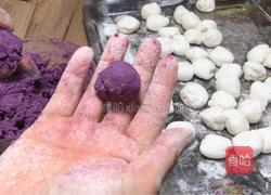 桂花紫薯汤圆的做法图解6