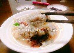 虾仁肉馅大馄饨