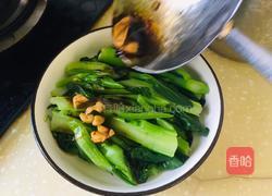 黄金蒜头淋芥兰的做法图解7