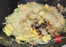 包菜鸡蛋炒粉丝的做法图解14