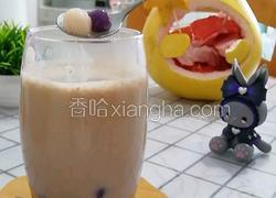 波霸奶茶里的小团子