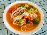 番茄青菜汤面