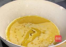 青菜炒鸡蛋的做法图解4