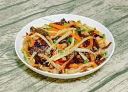 茭白炒肉丝