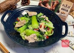 肉片炒上海青的做法图解11