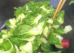 蒜爆小白菜的做法图解6