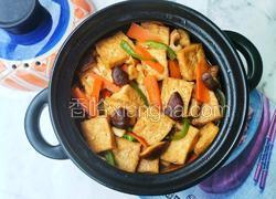 砂锅香菇豆腐煲