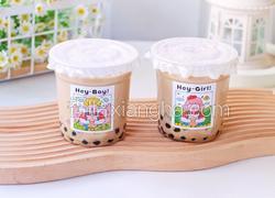 红糖姜枣奶茶