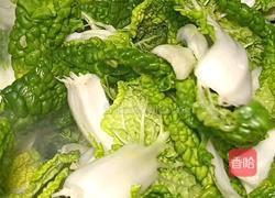 清炒菊花白菜的做法图解4