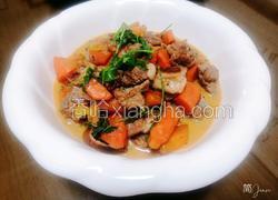 胡萝卜烧羊肉