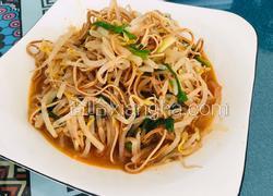 绿豆芽拌干丝
