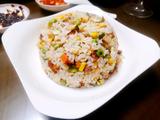 豌豆玉米五彩炒饭的做法[图]