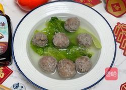 牛肉丸生菜汤的做法图解9