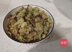 肉炒菜花的做法图解18