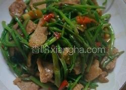 瘦肉水芹菜