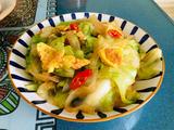 莲花菜粉条炒鸡蛋