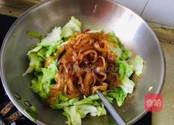 莲花菜粉条炒鸡蛋的做法图解8