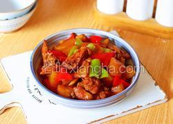 鸡腿焖土豆