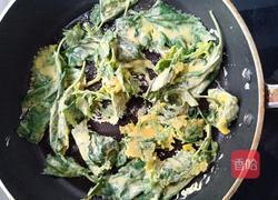初夏灵魂菜 鲜霍香煎蛋饼 的做法图解7