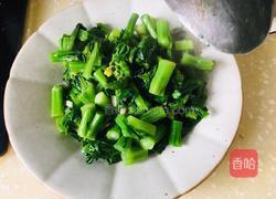 清炒菜心的做法图解8