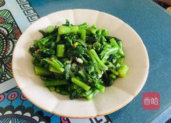 清炒菜心的做法图解9