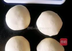 空气炸锅版（佛手豆沙面包）的做法图解3