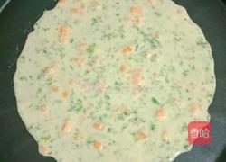 芹菜叶胡萝卜鸡蛋饼的做法图解15